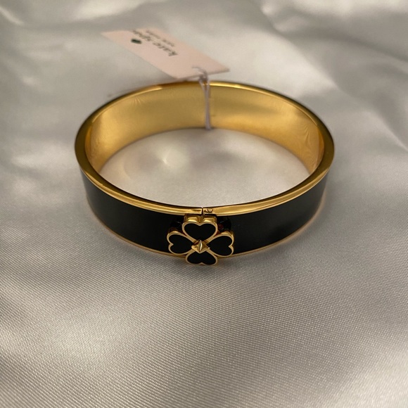 NWT Kate Spade black and gold bracelet - Picture 1 of 3